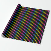 Regenbogen-Streifen 8.2 Geschenkpapier (Ungerollt)