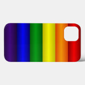 Regenbogen Streifen Case-Mate iPhone Hülle (Rückseite (Horizontal))