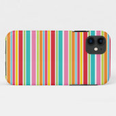Regenbogen-Streifen Case-Mate iPhone Hülle (Rückseite (Horizontal))