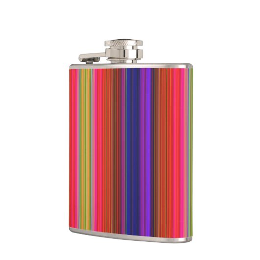 Regenbogen-Streifen Flachmann (Links)