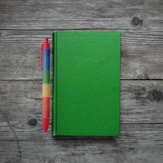 Regenbogen Streifen Kugelschreiber