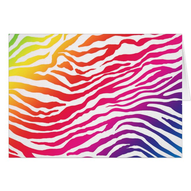 Regenbogen-Streifen (Landschaft) (Vorderseite (Horizontal))