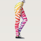 Regenbogen-Streifen Leggings (Rechts)