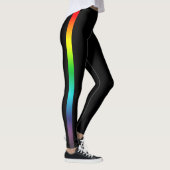 Regenbogen-Streifen Leggings (Rechts)
