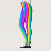Regenbogen Streifen Leggings (Links)