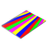 Regenbogen Streifen Notizblock (Linke Seite)