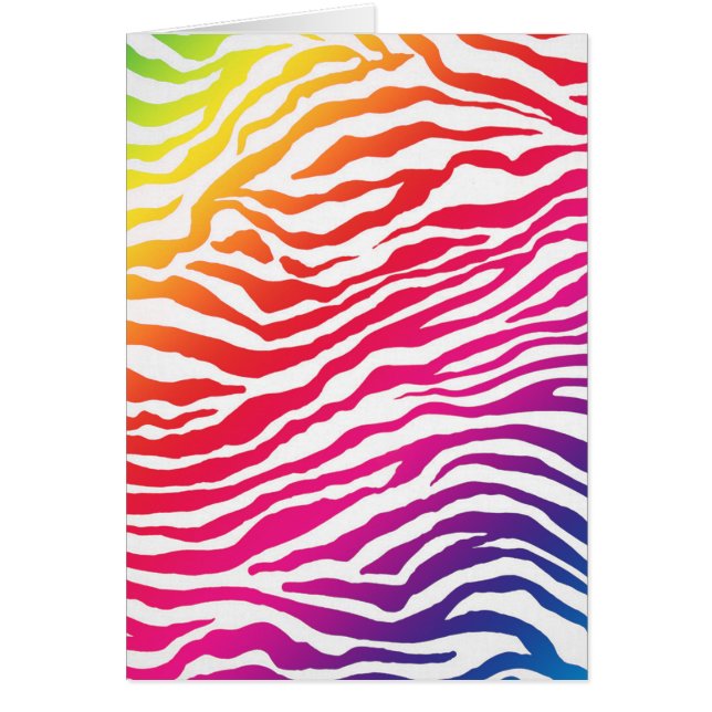 Regenbogen-Streifen (Porträt) (Vorne)