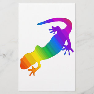 Regenbogen-Streifen Salamander