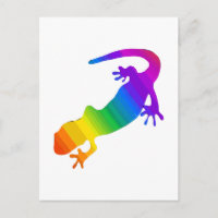 Regenbogen-Streifen Salamander