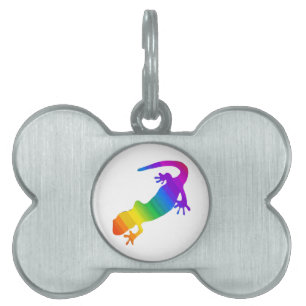 Regenbogen-Streifen Salamander Tiermarke