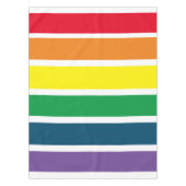 Regenbogen Streifen Tischdecke (Vorderseite)