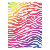 Regenbogen-Streifen Tischdecke (Vorderseite)
