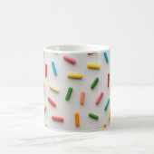 Regenbogen Streusel Farbige Muster Kaffeetasse (Mittel)