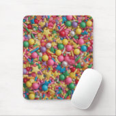 Regenbogen Streusel Farbige Muster Mousepad (Mit Mouse)