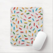 Regenbogen Streusel Farbige Muster Mousepad (Mit Mouse)