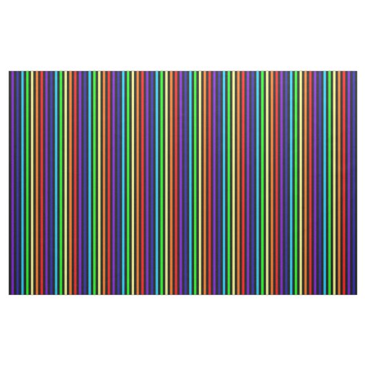 Regenbogen Stripes Gewebe Stoff (Yard (91,4 cm))