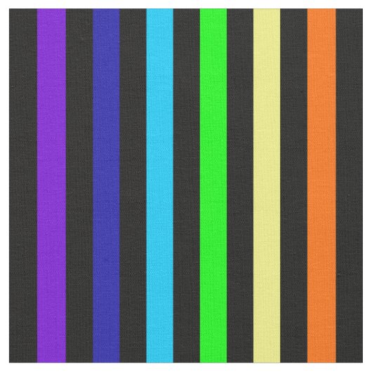 Regenbogen Stripes Gewebe Stoff (Nahaufnahme)