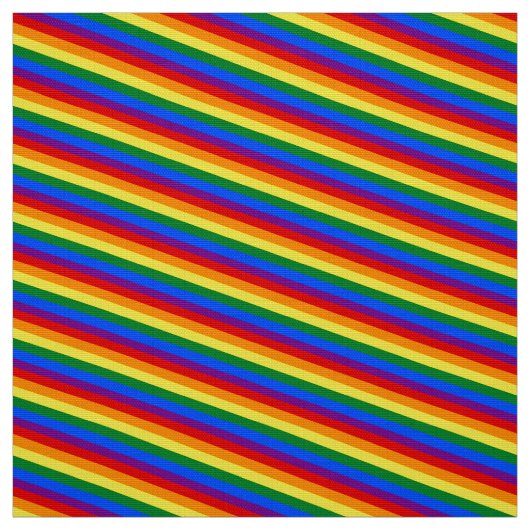 Regenbogen Stripes Gewebe Stoff (Muster)