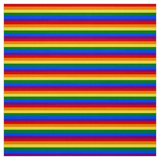 Regenbogen Stripes Gewebe Stoff (Muster)