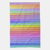 Regenbogen Stripes Hintergrund Küchentuch (Vertikal)