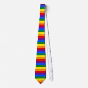 Regenbogen Stripes Krawatte