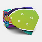 REGENBOGEN STRIPES KRAWATTE (Gerollt)