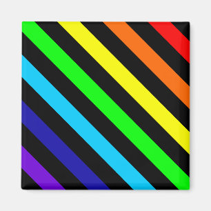 Regenbogen Stripes Magneten Magnet