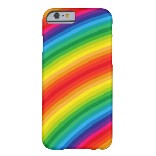 Regenbogen Stripes Muster Barely There iPhone 6 Hülle