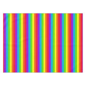 Regenbogen Stripes Tischdecke (Vorderseite (Horizontal))