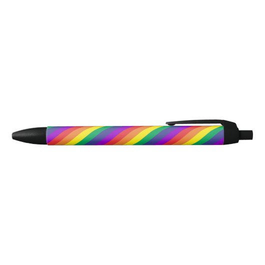 Regenbogen-Strudel-Stift Kugelschreiber (Oberseite)