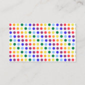 Regenbogen Sturm Wolken Kinderdusche Windelwanne W Begleitkarte (Rückseite)