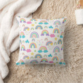 Regenbogen süß kissen (Decke)