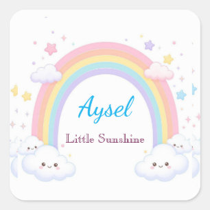 Regenbogen Süße Kinder Aufkleber 🌈
