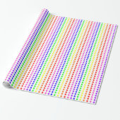 Regenbogen-Süßigkeit Geschenkpapier (Ungerollt)