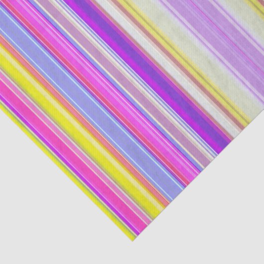 Regenbogen-Süßigkeits-gestreiftes Seidenpapier (Ausschnitt)