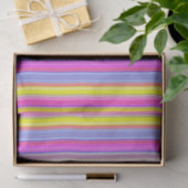 Regenbogen-Süßigkeits-gestreiftes Seidenpapier (Geschenk)