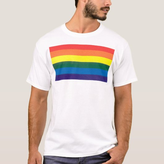 Regenbogen T-Shirt (Vorderseite)