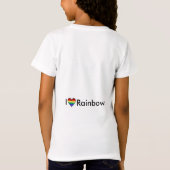 Regenbogen T-Shirt (Rückseite)