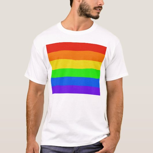 Regenbogen T-Shirt (Vorderseite)