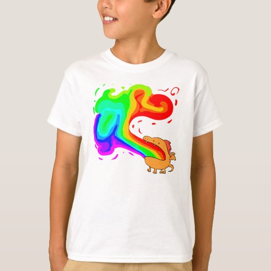 Regenbogen T-Shirt (Vorderseite)