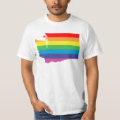 Regenbogen T-Shirt (Vorderseite)