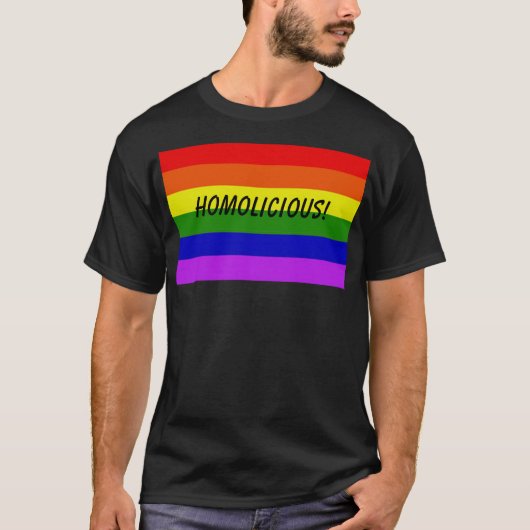 Regenbogen T-Shirt (Vorderseite)
