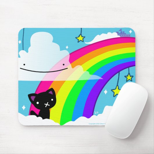 Regenbogen-Tagtraum Mousepad (Mit Mouse)