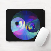 Regenbogen Taijitu Yin Yang Mousepad (Mit Mouse)