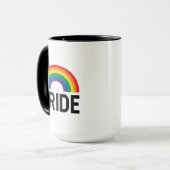 Regenbogen Tasse (Vorderseite Links)