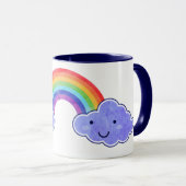 Regenbogen Tasse (VorderseiteRechts)