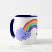 Regenbogen Tasse (Vorderseite Links)