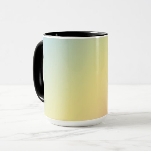 Regenbogen- Tasse (Vorderseite Links)