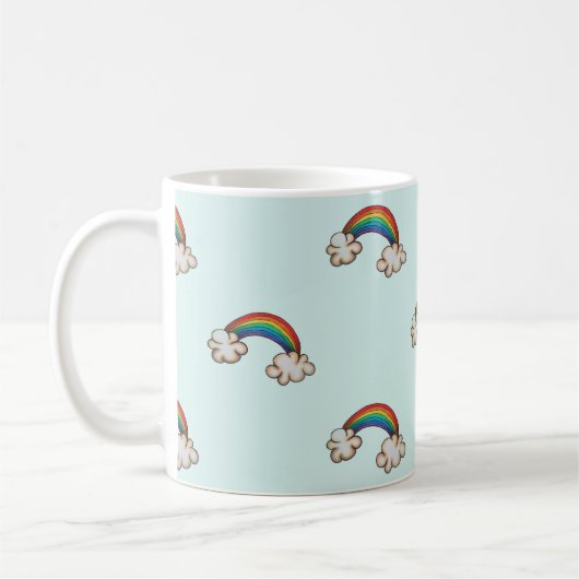 Regenbogen-Tasse Kaffeetasse (Links)
