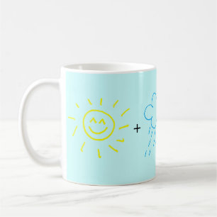 Regenbogen-Tasse Kaffeetasse